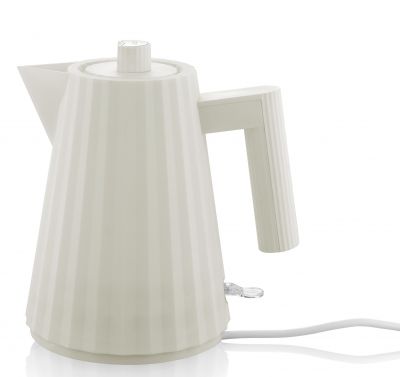 MDL06/ W Plissé Water Boiler Small white Alessi